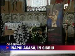 Trupul neinsufletit al lui Viorel Ristea, adus in Romania