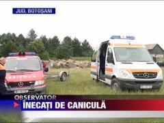 Sase oameni au murit inecati, dupa ce au incercat sa se racoreasca in rauri si in lacuri