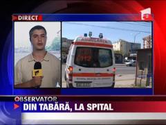 O poarta de fotbal s-a prabusit peste un copil, la Buzau