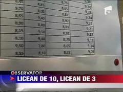 Elevii afla astazi unde au fost repartizati la licee‎