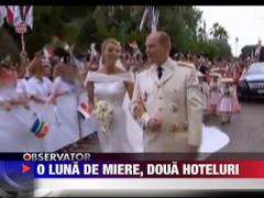 Albert si Charlene de Monaco, in luna de miere