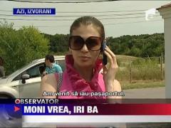 Irinel refuza sa-i dea Monicai pasaportul Irinei