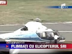 Boc isi aduce nepotul la Bucuresti cu elicopterul SRI