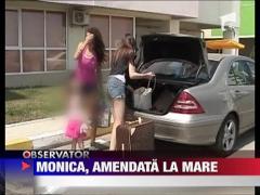 Monica, amendata la mare
