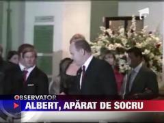 Tatal noii printese de Monaco a sarit in apararea ginerelui sau