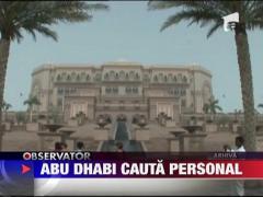 Un hotel de patru stele din Abu Dhab vrea sa angajeze 70 de romani