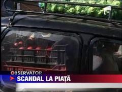 Brasov: Scandal monstru in Piata Stupini
