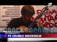 Mircea Gogoncea, premiul intai la Festivalul International de Chitara