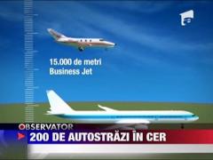 Traficul aerian pe cerul tarii s-a dublat in ultimii 20 de ani