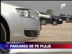 Plaja din Saturn, loc de parcare fara plata