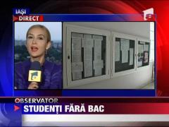 O universitate privata primeste absolventi care n-au luat BAC-ul!