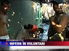 UPDATE / Incendiu puternic in Voluntari
