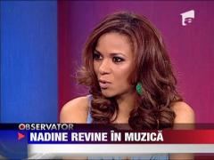 Nadine revine in muzica