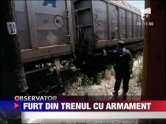 Autoritatile sustin ca focoasele furate din tren nu sunt un pericol public