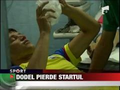 Tanase pierde startul