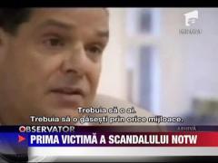 Prima victima a scandalului NOTW