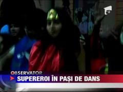 Supereroii au protestat in strada