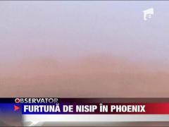 Furtuna de nisip in Phoenix