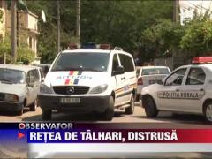 Retea de talhari, distrusa