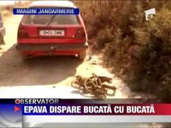 Epava dispare bucata cu bucata