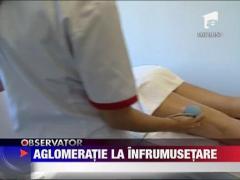 Aglomeratie la saloanele de infrumusetare