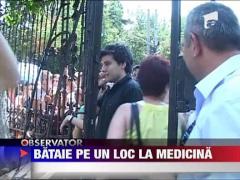 Bataie pe un loc de medicina