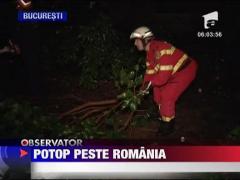 Furtuni puternice au maturat tara