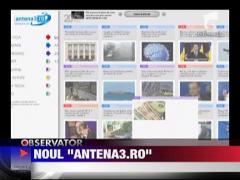 Noul "antena3.ro"