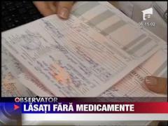 O jumatate de milion de romani ar putea ramane fara medicamente