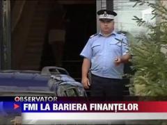 Delegatia FMI, blocata la Ministerul de Finante din cauza unei bariere!