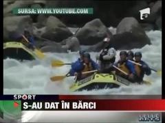 Jucatorii de la Napoli se dau in barci