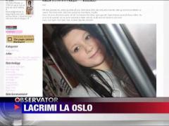 Romanca disparuta in urma masacrului din Norvegia
