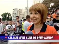 Curs de prim-ajutor in Cartea Recordurilor