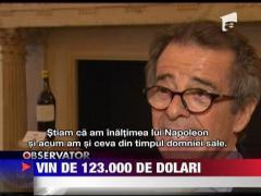 O sticla de vin de 123.000 de dolari