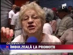 Imbulzeala la promotii