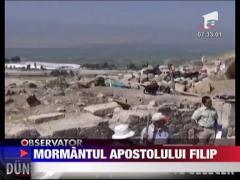 A fost descoperit mormantul Apostolului Filip
