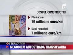 Negociri cu Bechtel pentru Autostrada Transilvania