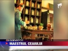 Maiestrie in servirea ceaiului