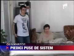 Femeie paralizata, lasata fara pensie