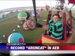 Record de baloane cu aer cald lansate simultan