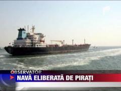 Nava italiana condusa de un roman, eliberata de pirati
