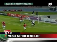 Prietenii lui Messi vs Prietenii lui Salas, in meci caritabil