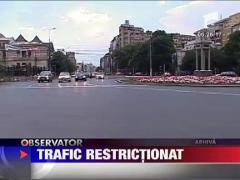 Restrictii de trafic in Capitala
