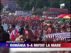 130.000 de romani pe litoral