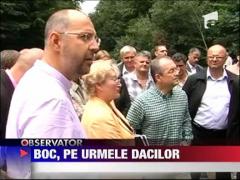 Emil Boc, in vizita la Sarmizegetusa