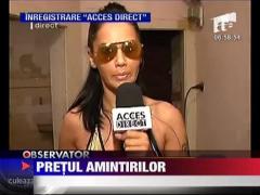 Oana Zavoranu isi vinde amintirile