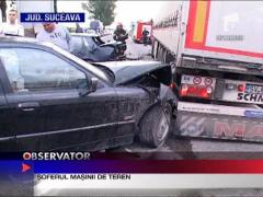 Coliziunile masinilor grele