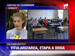 A doua etapa a titularizarii