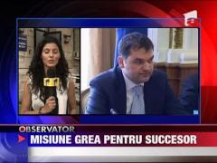 Misiune grea pentru succesorul lui Cseke Attila