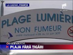Fumatul interzis pe plaja